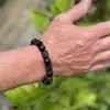 Kralen armband Tibet natural Black Beauty