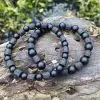 Kralen armband Tibet natural Black Beauty 8/10 mm