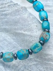 musthave bracelets heishi kralen den bosch turquoise