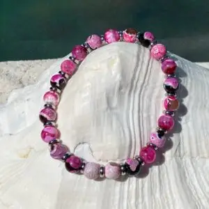 Armband Jaxx Sensation 6mm roze