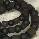 Armbandset Tibet natural Black Beauty 6/8/10 mm