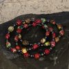 Armbandset 3-delig Beads of Happiness exclusief multicolor, rood, multicolor/rood 6 mm