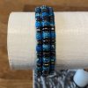 Armband Jackson met Heishi kralen Turquoise 4 en 6mm en Hematiet