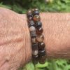 Armband Indian Coffee 8/10 mm