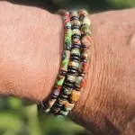 Armbandenset Multicolor met hematiet 4 en 6mm