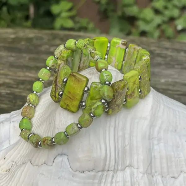 Armbandset Dress to Impress met the Beads of Happiness Groen